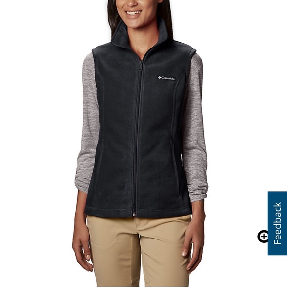 Columbia Jackets & Blazers - NWOT Colombia black women’s fleece vest